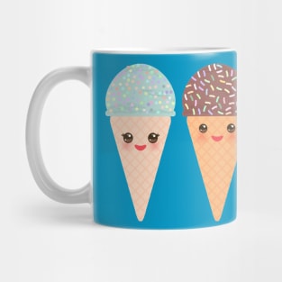 Ice cream waffle cone (2) Mug